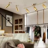 S62db378ffd734a7f81427a0a6553c4da9 Spot Trilho Eletrificado Dourado E27