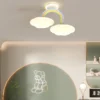 Sabb771940151438486afe27ef7806946A Luminária Infantil Quarto de Bebê, Formato Nuvem e Arco-íris