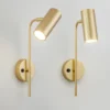 Luminária Arandela Minimalista Retrátil LED Para Leitura