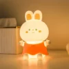 Luminária Infantil (Quarto de Bebê), Coelho Silicone Luz LED
