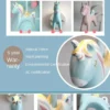 Unicorn-Cartoon-Wall-Lamp-for-Children-s-Room-Nordic-LED-Lighting-Bedroom-Lights-Bedside-Lights-Living-1 Luminária Infantil (Criança), Arandela Parede Pônei Cúpula Cônica