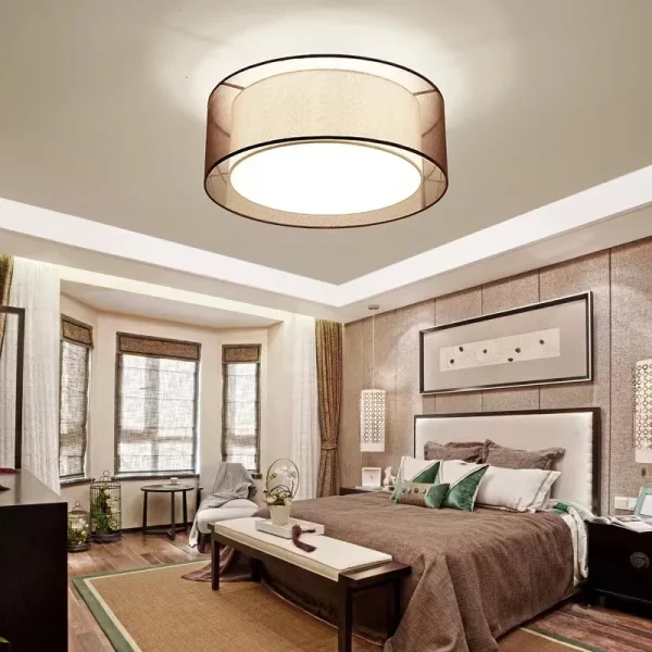 Chinese-American-Country-Pano-Redondo-L-mpada-Do-Teto-Sala-De-Jantar-Sala-De-Estar-Quarto