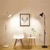 Ferro-ajust-vel-LED-Standing-Lamp-Simples-Floor-Lamp-L-mpada-moderna-Sala-de-estar-Escrit-2 Luminária De Chão Foco Luz ajustável LED
