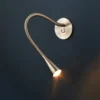 Flex-vel-LED-Leitura-L-mpada-de-Parede-com-Interruptor-Ajust-vel-Embutido-Luz-Hotel-Quarto Arandela Flexível LED Leitura Modelo 2024/2025 Miresa