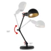 Homhi-l-mpadas-sala-de-estar-led-tampo-mesa-r-stico-fazenda-luz-da-noite-para-1 Luminária De Mesa Articulada Preta Modelo 2024/2025