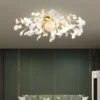 L-mpada-do-teto-de-folha-de-ginkgo-n-rdica-luz-LED-acr-lica-lua-dourado-1 Luminária Sobrepor Folha De Ginkgo Acrílica 2024/2025