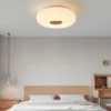 Luz-de-teto-LED-n-rdica-para-decora-o-dom-stica-ilumina-o-interior-lumin-ria-1 Luminária Sobrepor Redonda Vidro Branco Frisado Modelo 2024/2025