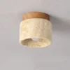 Luminária Sobrepor Mármore Japonesa Wabi Sabi Modelo 2024/2025