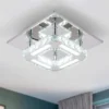 Luminária Sobrepor Cromado e Cristal K9 Modelo 2024/2025: luminária de cristal sobrepor cromado, oferecido pela Miresa, loja-de-luminárias-São-Paulo.