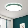Modern-Nordic-Circular-L-mpada-LED-Teto-Macaron-Cor-Quarto-Sala-de-estar-Varanda-Quarto-de-3 Luminária Sobrepor Redonda Moderna Modelo 2024/2025