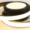 Modern-Nordic-LED-L-mpada-Do-Teto-Regul-vel-Quarto-Lustre-Luzes-para-Sala-de-Jantar-1 Luminária Sobrepor Moderna Alumínio Luz LED