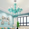 OUFULA-Green-Crystal-Pendant-Lamp-Art-Candle-Lamp-Quarto-de-Crian-a-Sala-de-Estar-Restaurante-1 Lustre Verde Para Quarto Infantil Criança Modelo 2024/2025