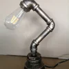 Luminária De Mesa Industrial Eólica Tubulação de Água