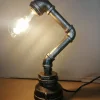 Luminária De Mesa Industrial Eólica Tubulação de Água