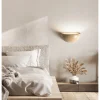 Arandela Retro Semi Circular Natural Pedra Design 2024/2025