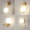 S954f190b02e0415b9160859a6a207a67a Arandela Contemporânea 2024/2025 Com Bola De Vidro e LED