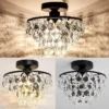 Luminária Sobrepor Estilo Francês Redonda Cristal K9 Modelo 2024/2025