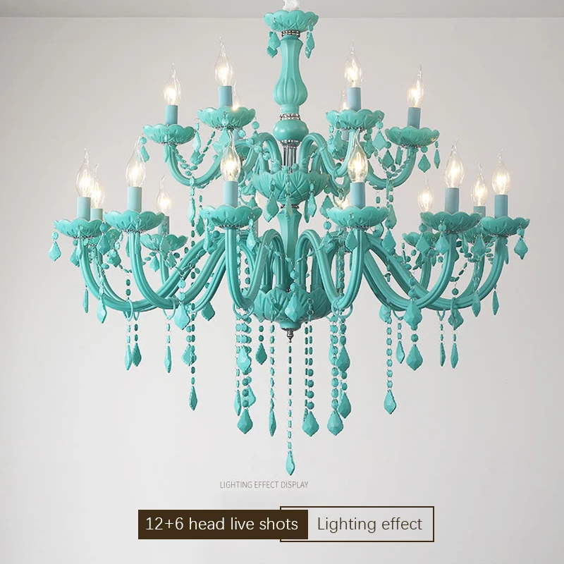 Transforme o Quarto Infantil com o Encantador Lustre Verde de 18 Braços e 2 Andares. O Lustre Modelo 2024/2025 traz elegância e luminosidade para o ambiente.