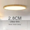 Luminária Sobrepor Redonda Ultrafina Minimalista Modelo 2024/2025