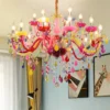 kf-S4542070c0aa44eee9cdcb6f79b573c8fR-OUFULA-European-Style-Crystal-Pendent-Lamp-Pink-Girls-Room-Candle-Lamp-Luxurious-Living-Room-Restaurant-Bedroom Lustre Colorido De Cristal Para Quarto Infantil