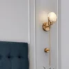 kf-S9875fabef2a247039cdfb79c8dbfb4242-Modern-ouro-m-rmore-l-mpada-de-parede-LED-interior-lumin-rias-minimalista-cabeceira-l-mpada Luminária Parede Padrão Mármore