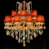 Lustre Clássico Design Europeu Com Cúpula