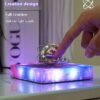 Luminária Levitação Magnética Decorativa Rotativa Luminosa Flutuante UFO