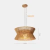 kf-H477a76824566423987e777af66f0b196F-2021-New-Creative-Solid-Wood-Chandelier-For-Living-Room-Dining-Office-North-European-Style-Indoor-Lighting Lustre Redondo Madeira Gaiola Vazado | Entrega em Todo Brasil