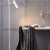kf-Hb16f013d2b7149cc8f9de5d027feeffea Luminária Minimalista Linear Com Spot Foco led Direcionável