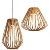 kf-Hb898f1e708ea4b698ba646cd4dbebbafk-Nordic-Wooden-Cage-Chandelier-For-Living-Room-Dining-Study-Modern-Solid-Wood-Art-Led-Lamp-Indoor Pendente Rústico Natural Gaiola | Miresa São Paulo