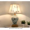 kf-He96830acab5d41afbf0627d2e7261f4es-OULALA-Ceramic-Table-Lamps-Blue-Luxury-Brass-Fabric-Desk-Light-Home-Decorative-for-Living-Room-Dining Abajur Clássico Cerâmica Desenho Da Natureza