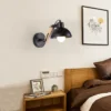 kf-Hf34172bf30764a798eb4a018c74ad3dde-LED-Wall-Lamp-Nordic-Bedside-Bedside-Iron-Wood-Wall-Lights-Practical-Adjustable-Reading-Study-Lighting-New Arandela Industrial Articulada Haste Madeira