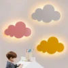 Luminária Arandela Nuvem Para Quarto Infantil