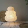 Abajur Estilo Japonês Papel Arroz