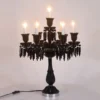 Abajur Preto Clássico Lustre Maria Teresa | Miresa | loja-de-luminárias-São-Paulo Abajur Preto Clássico Lustre Maria Teresa, uma opção de abajur clássico preto lustre, vendida pela Miresa, loja-de-luminárias-São-Paulo.