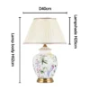 kf-S0dd20c849b4a4aeca713897765116d80N-Ceramic-Desk-Lamp-Living-Rooms-Table-Lamps-for-Bedroom-Bedside-Lamp-Modern-Minimalist-with-Flower-Bird Abajur Clássico Cerâmica Fundo Branco e Desenho Floral
