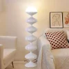 Luminária De Chão Vintage Branco Ou Preto