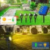 kf-S16f630ff404d4b9ebc1dd63b66e7b24bY-Solar-Light-Outdoor-RGB-Garden-Pathway-Decoration-Solar-Wall-Lamp-IP65-Waterproof-Landscape-Lawn-Yard-Path Spot Espeto Para Jardim Luz Solar LED RGB
