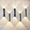 Arandela Moderna Minimalista Dourado IP66