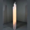 Foto de luminária De Chão Contemporânea Branca, luminária de chão contemporânea branca, catálogo Miresa, loja-de-luminárias-São-Paulo.