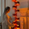 Luminária Contemporânea Arte Chinesa