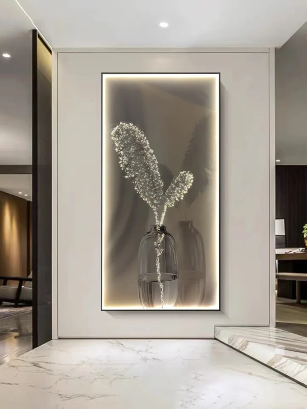 Luminária de Parede Quadro Decorativo