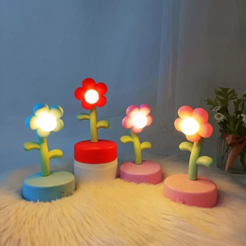 Luminária Mini LED Flor