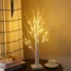 Luminária de Mesa árvore Com Pisca Pisca Natalino Luminária de Mesa árvore Com Pisca Pisca Natalino