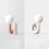 kf-S4aae6b4b3c4145b59a592c5ffecde504p-Nordic-postmodern-model-desk-lamp-hotel-children-s-room-bedroom-living-room-minimalist-creative-glass-lamp Abajur Art Pop Tubo Em Curva Com Bola Branca Leitosa