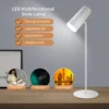 kf-S4b24c213939b49d19821f46fe7849919O-LED-Table-Lamp-for-Study-Eye-Protection-USB-Touch-Dimming-Reading-Light-Flashlight-Bedroom-Bedside-Decor Luminária Mesa Sem Fio Branco Conector USB Touch Dimming
