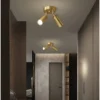 kf-S5522785c7b224f7da51aa487ece9021dn-Fumi-Modern-Industrial-Semi-Flush-Mount-Ceiling-Light-Gold-Classic-Retro-Ceiling-Light-Fixture-for-Hallway Luminária Spot Dourado Industrial
