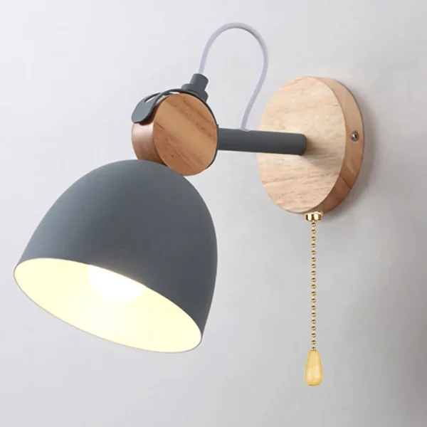 Arandela Simples Moderna Cúpula Alumínio Marca Miresa