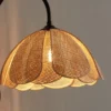kf-S61c7c704bb944f2e836d09b51deb46a8u-Rattan-Weaving-Wall-Lamp-Korean-Style-Foyer-Bedroom-Reading-Lighting-Fixtures-E27-Bulb-Dropshipping-Black-Metal Arandela Rattan Design Coreia