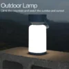 kf-S636de0de897544a1ac857deda8007b6dH-LED-Creative-Portable-Night-Light-USB-Charging-Touch-Switch-Three-Level-Color-Temperature-Adjustment-Outdoor-Camping Luminária de Mesa Sem Fio Portátil Entrada USB